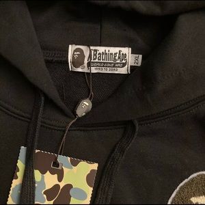 Unisex Bape Monkey Pullover Hoodie